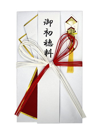 金封東京折梨地 花結７本 初穂料短冊付 表紙