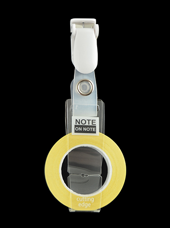 NoteOnNote付箋紙　AIRﾊﾟｽﾃﾙ黄　12mm