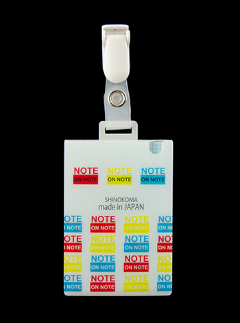 NoteOnNote表紙ｶﾗｰ付箋ﾊﾟｽﾃﾙ青 方眼